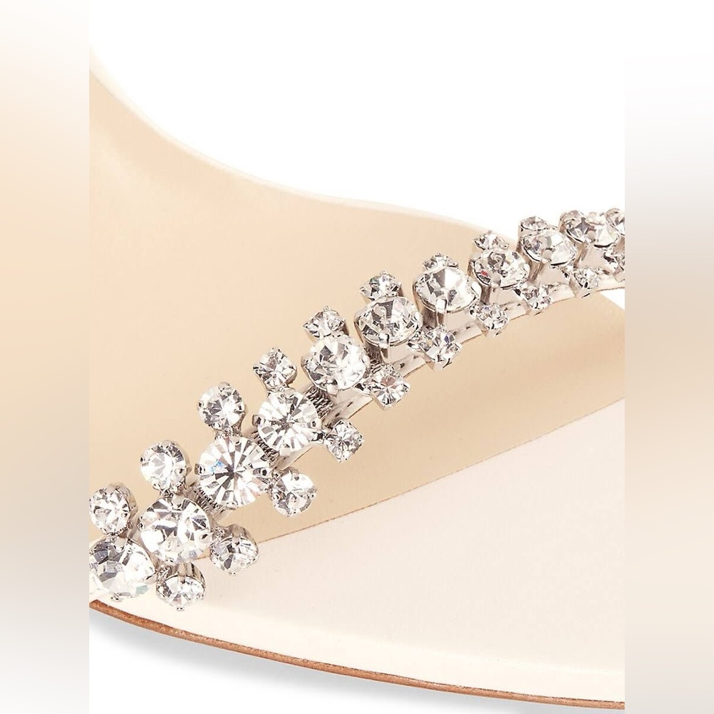 Jimmy Choo Meira Embellished High Heel Slide Sandals Size 36 NEW - Picture 6 of 16